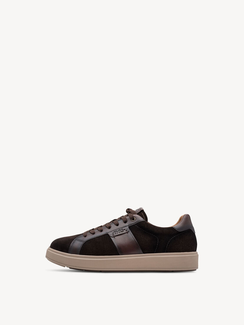 Leren Sneaker - bruin, MOCCA COMB, hi-res
