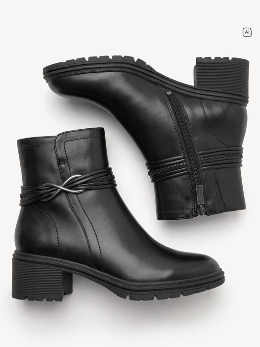 Enkellaarsje, BLACK, hi-res