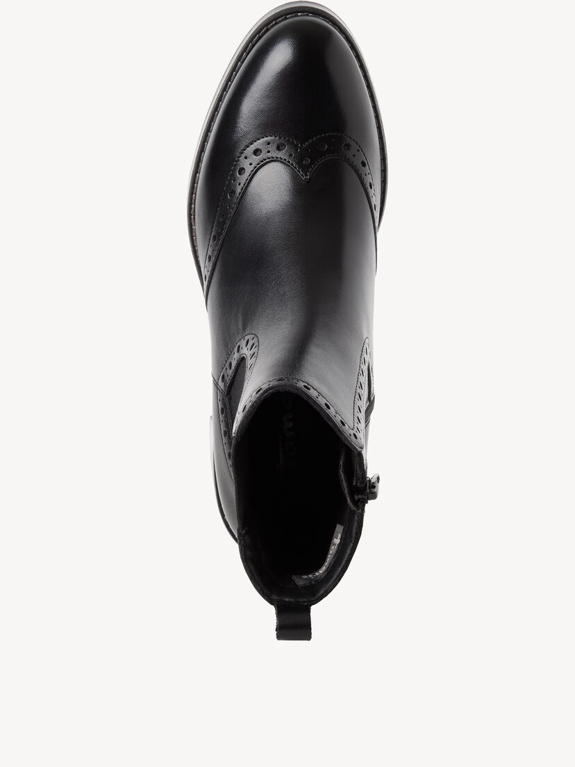 Chelseaboot, BLACK LEATHER, hi-res