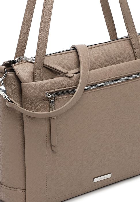 Shopper, taupe, hi-res
