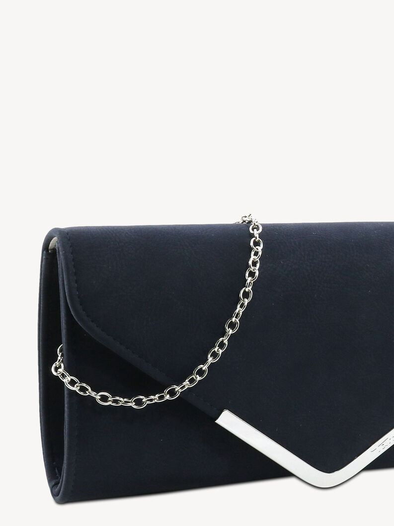 Clutch bag - blue, blue, hi-res
