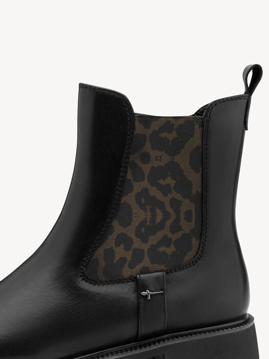 Chelseaboot, BLACK/LEO, hi-res