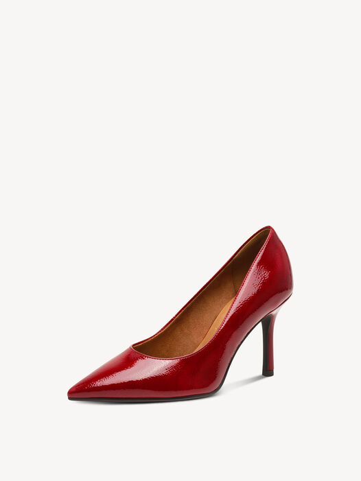 Pumps, RED PATENT, hi-res