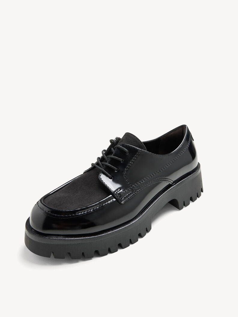 Halbschuh - schwarz, BLACK, hi-res