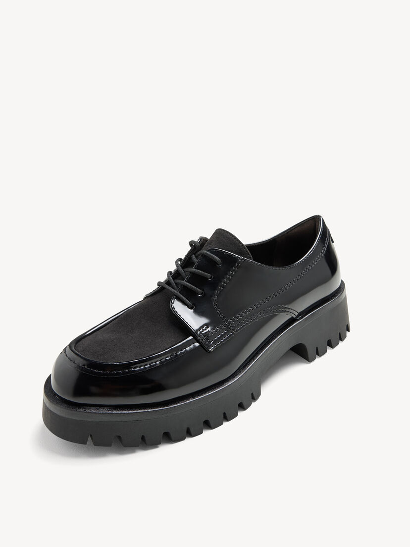 Lage schoen - zwart, BLACK, hi-res