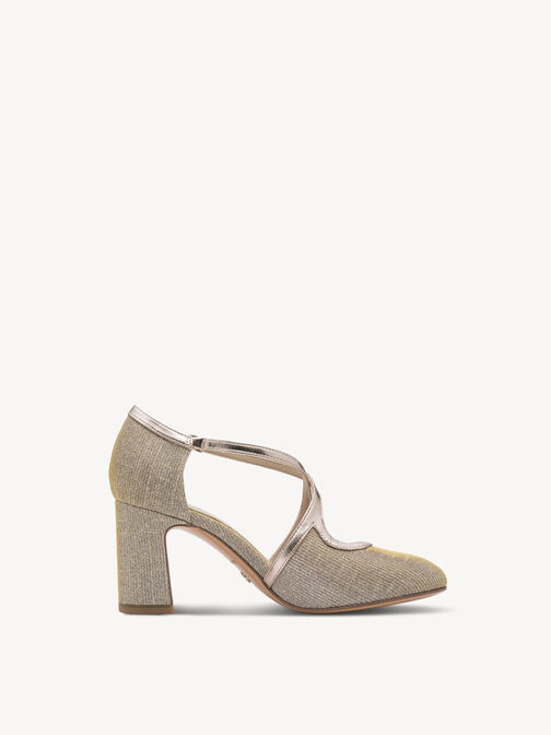 Pumps, LT.GOLD GLAM, hi-res
