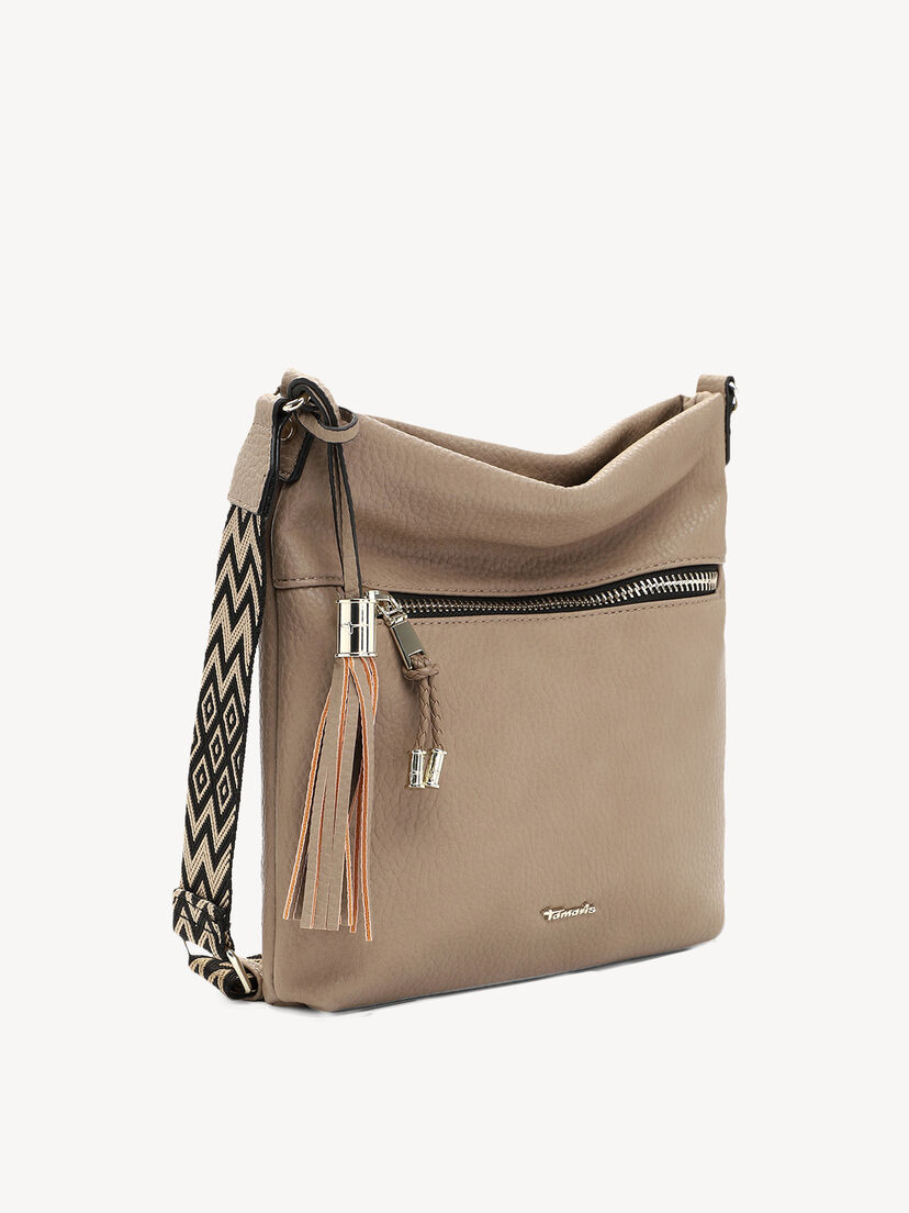 Schoudertas - bruin, taupe, hi-res