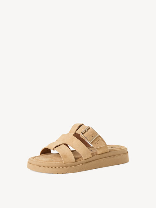 Mule, BEIGE SUEDE, hi-res