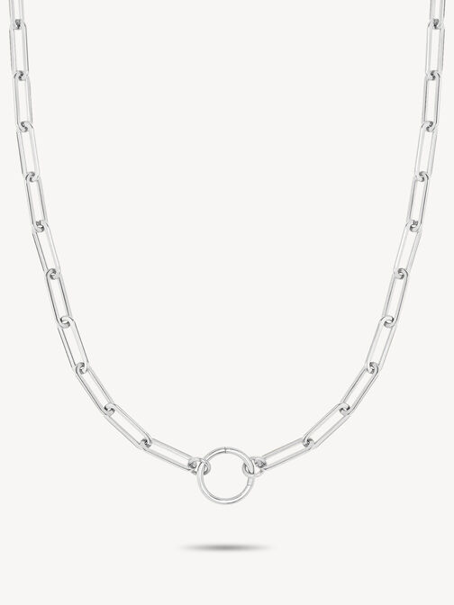 Halskette, silber, hi-res
