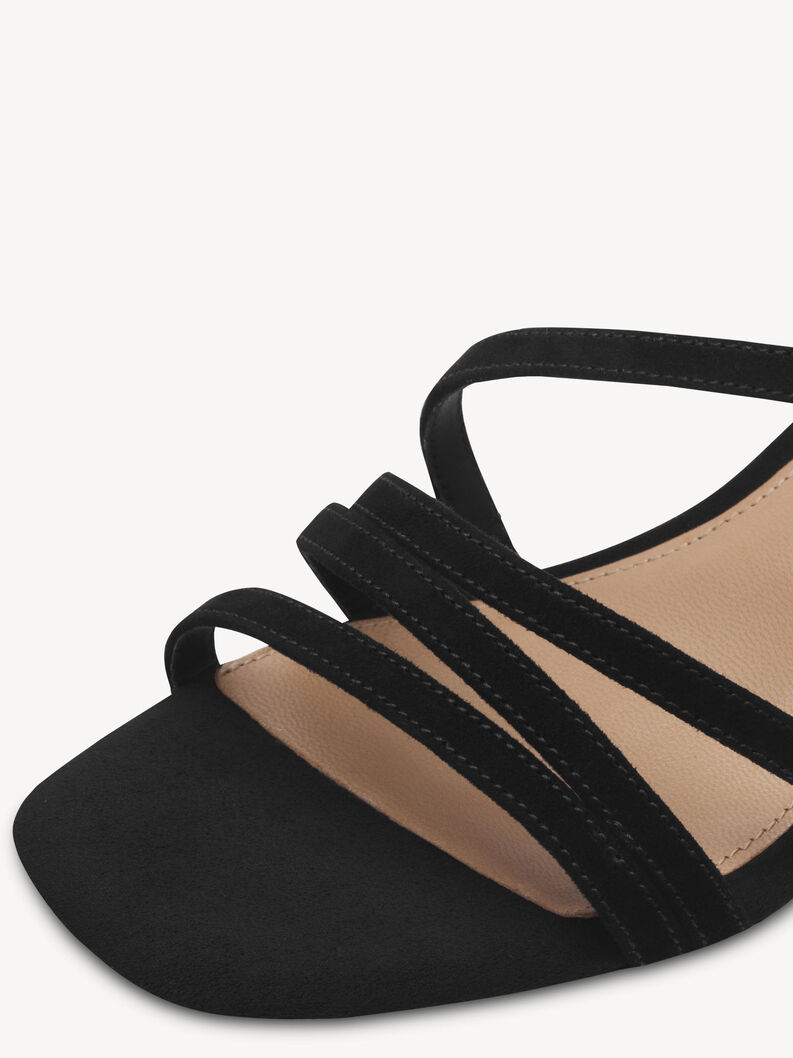 Sandale à talon, BLACK, hi-res