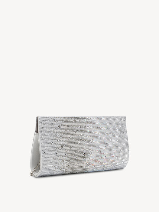 Clutch, silver, hi-res
