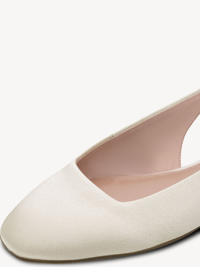 Slingpumps - wit, PEARL, hi-res
