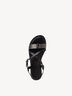 Sandal - black, BLACK/PEWTER, hi-res