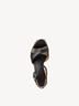Heeled sandal - black, BLACK COMB, hi-res