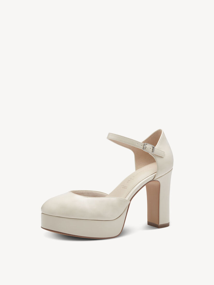 Pumps - beige, IVORY PATENT, hi-res