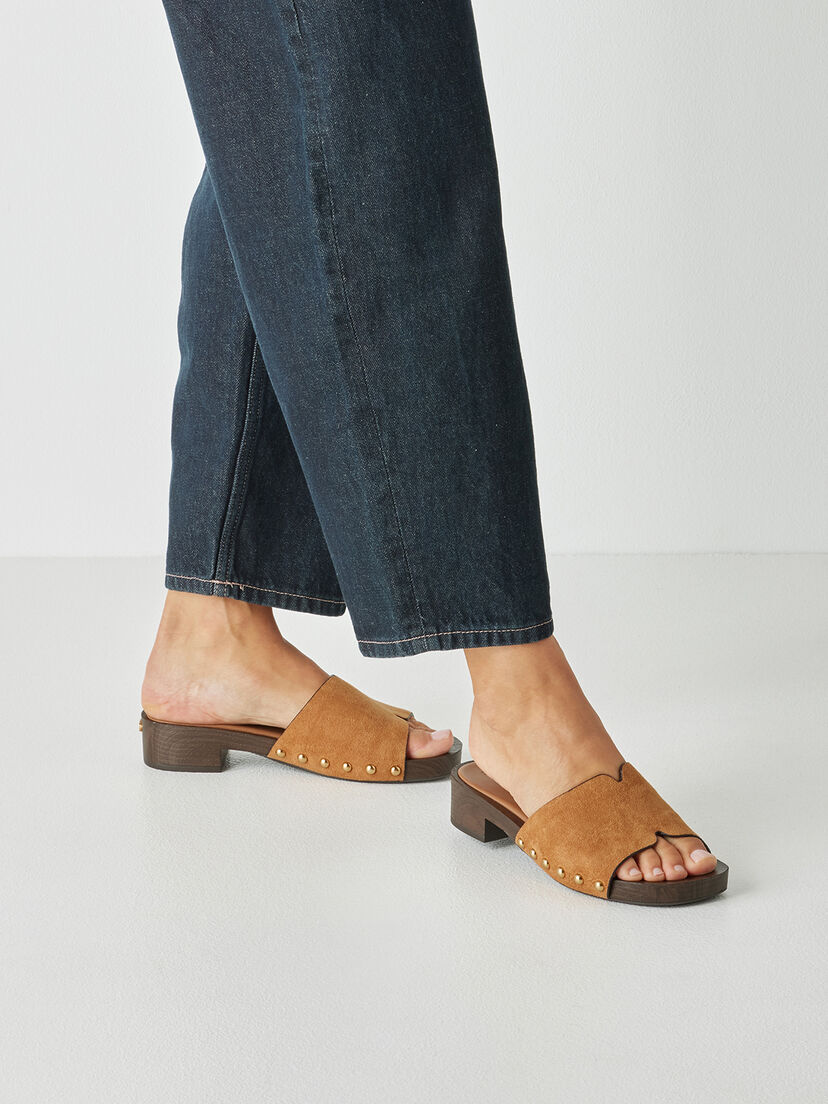 Slipper - bruin, cognac, hi-res