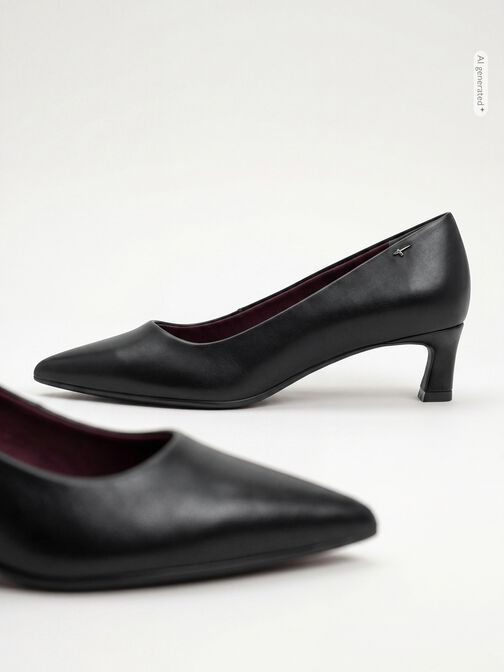 Escarpin, BLACK, hi-res