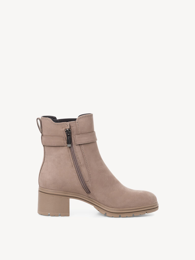 Leather Bootie Gore-Tex - beige, TAUPE, hi-res