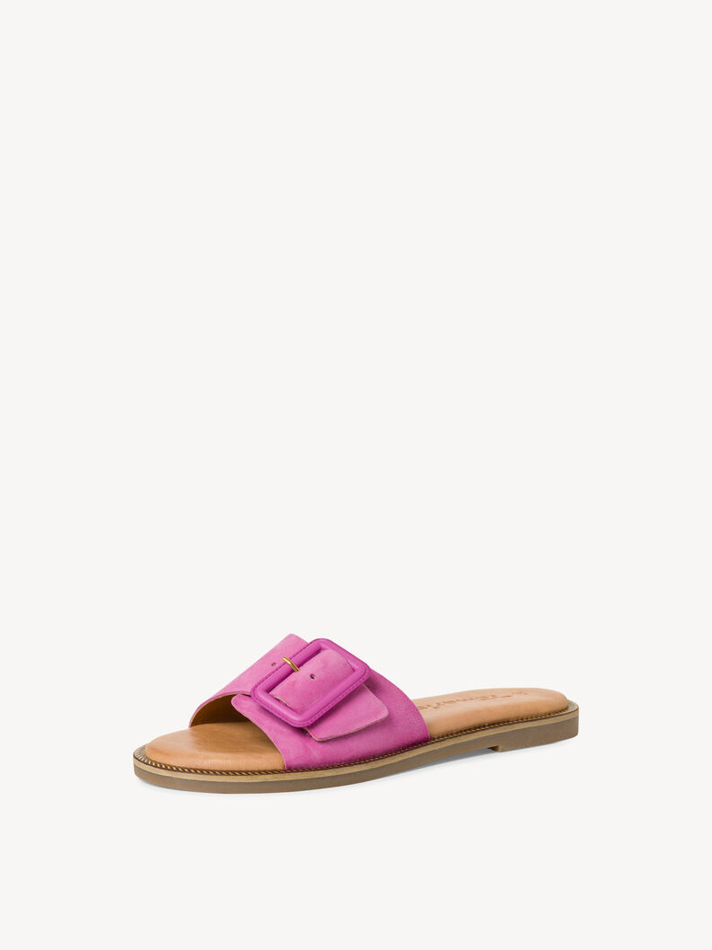 Leather Mule - pink, pink, hi-res