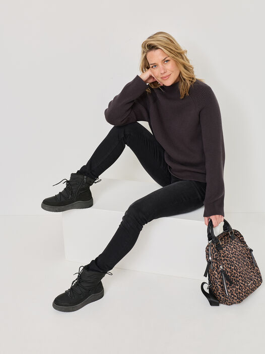 Enkellaarsje, BLACK, hi-res