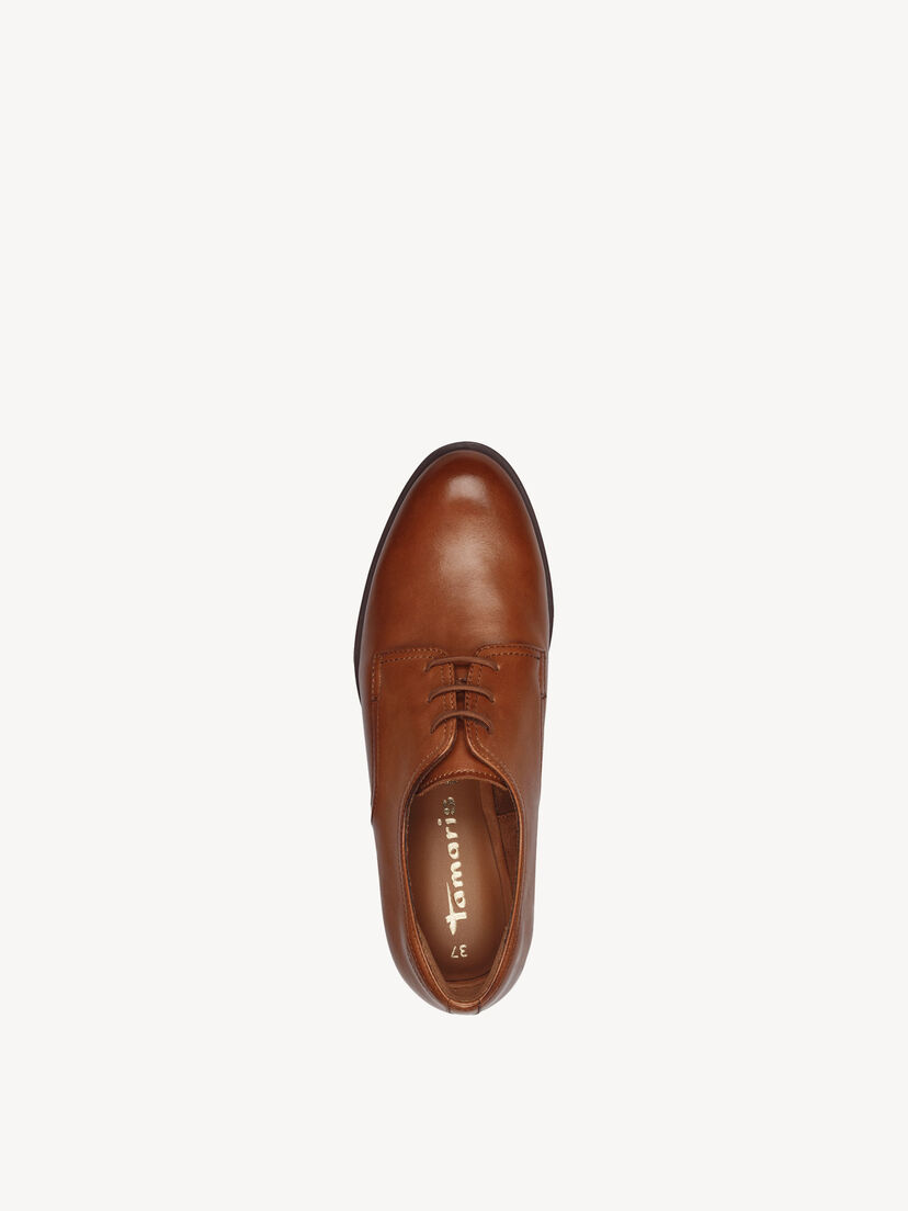 Leren Lage schoen - bruin, cognac, hi-res