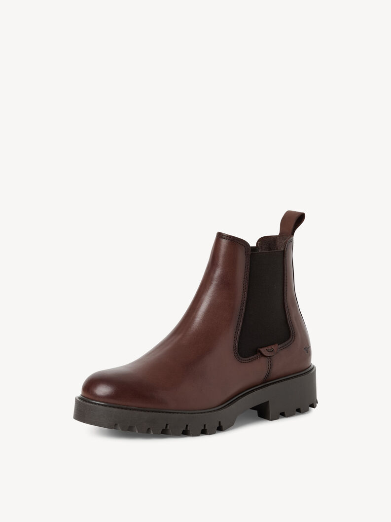 Leder Chelsea Boot - braun, TOBACCO LEA., hi-res