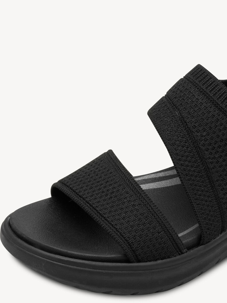 Sandale - schwarz, BLACK UNI, hi-res