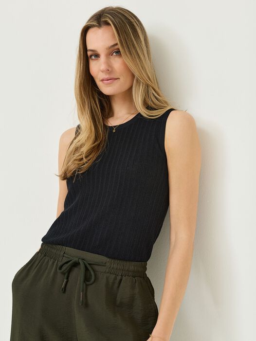 gebreide top, Black Beauty, hi-res