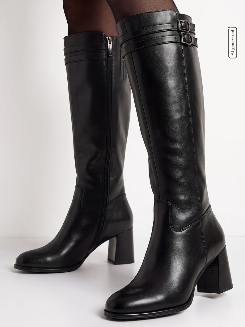 Stiefel - schwarz, BLACK, hi-res