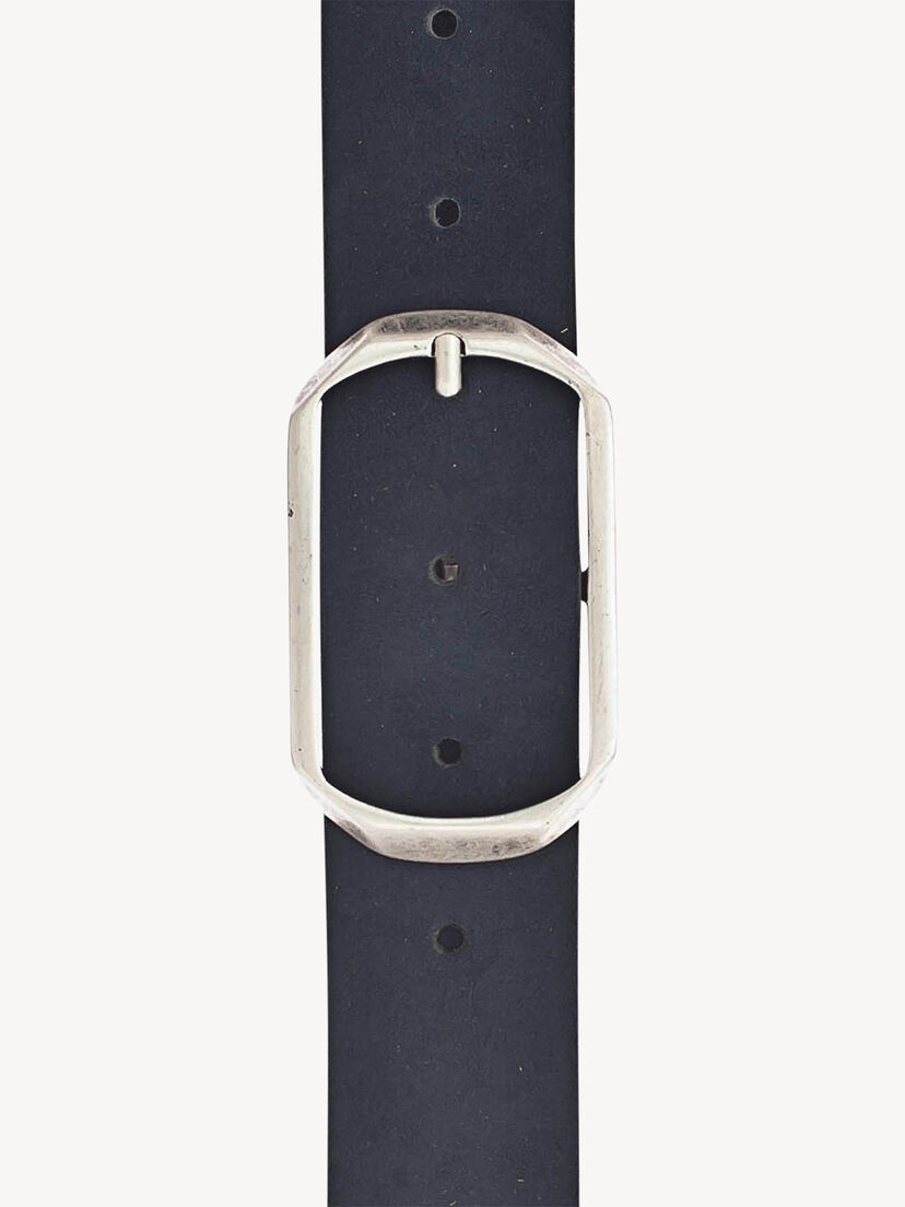Leren Riem - blauw, marine, hi-res