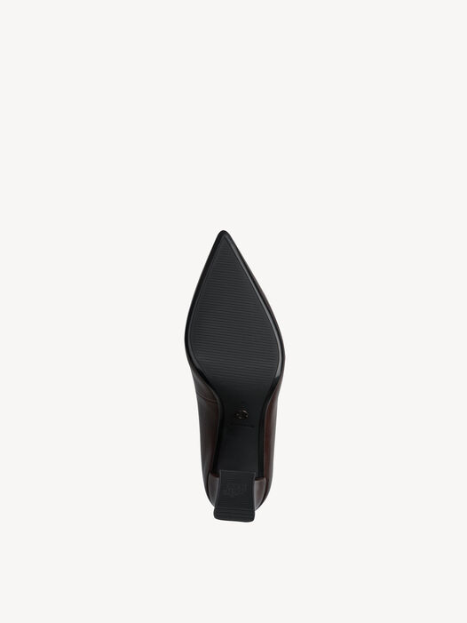 Pumps, MAHOGANY LEA., hi-res