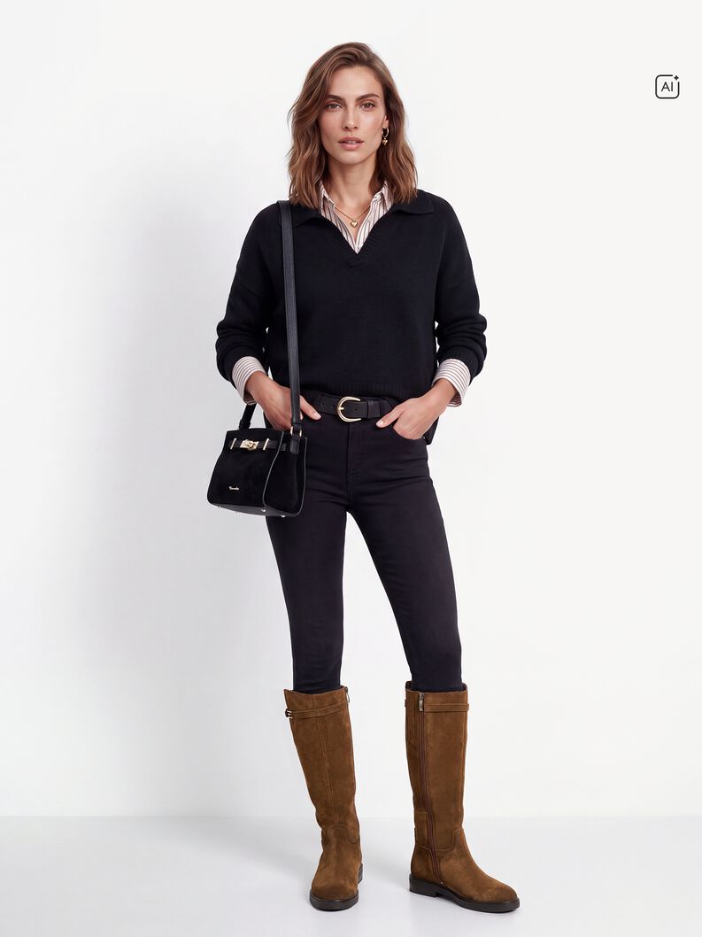 Lederstiefel - braun, CAMEL, hi-res