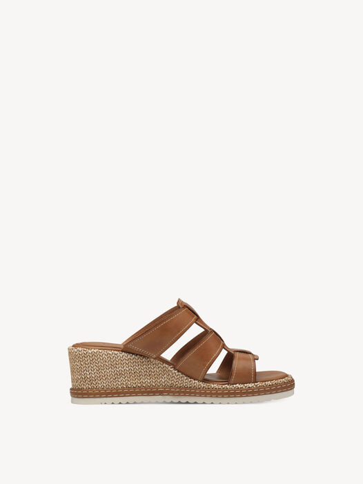 Slipper, cognac, hi-res