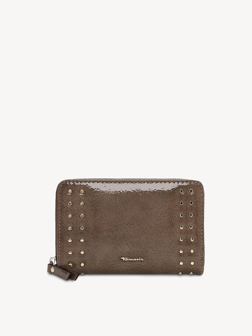 Portemonnee - bruin, taupe, hi-res