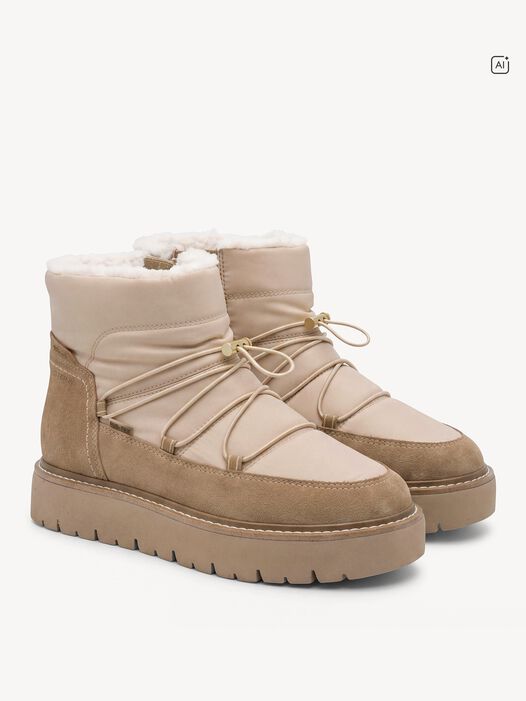Enkellaarsje, beige, hi-res