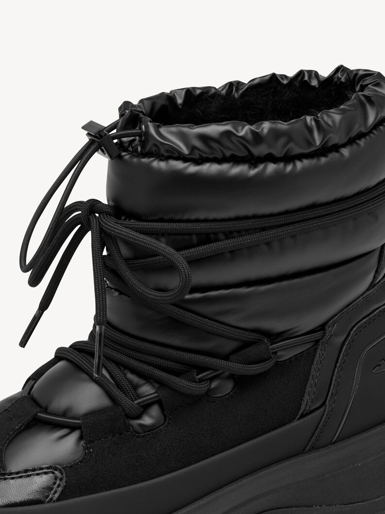 Stiefelette - schwarz Warmfutter, BLACK, hi-res