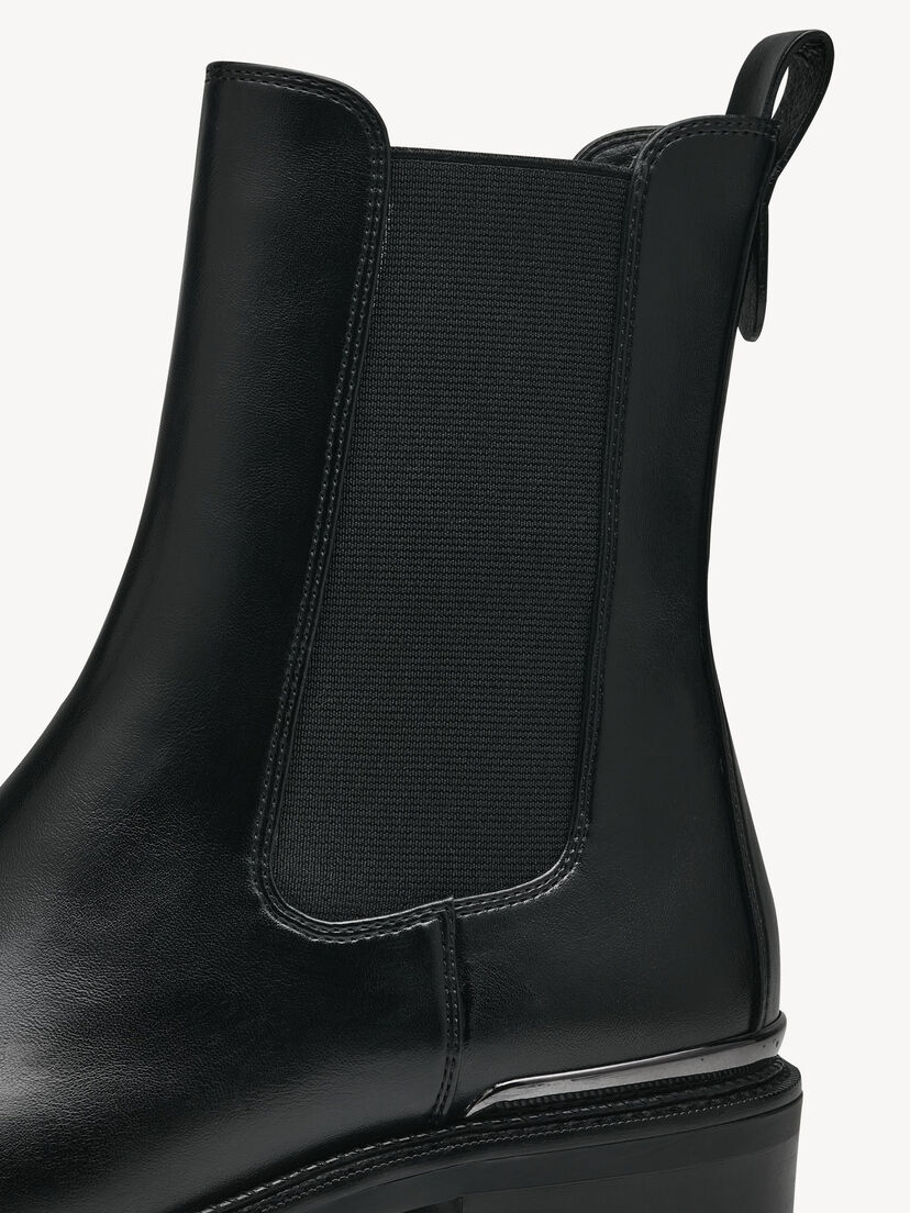 Chelseaboot - zwart, BLACK, hi-res