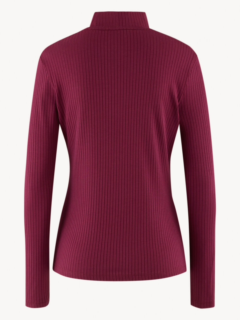 Shirt met lange mouwen - rood, Windsor Wine, hi-res