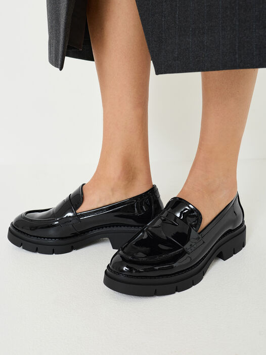 Instappers, BLACK PATENT, hi-res