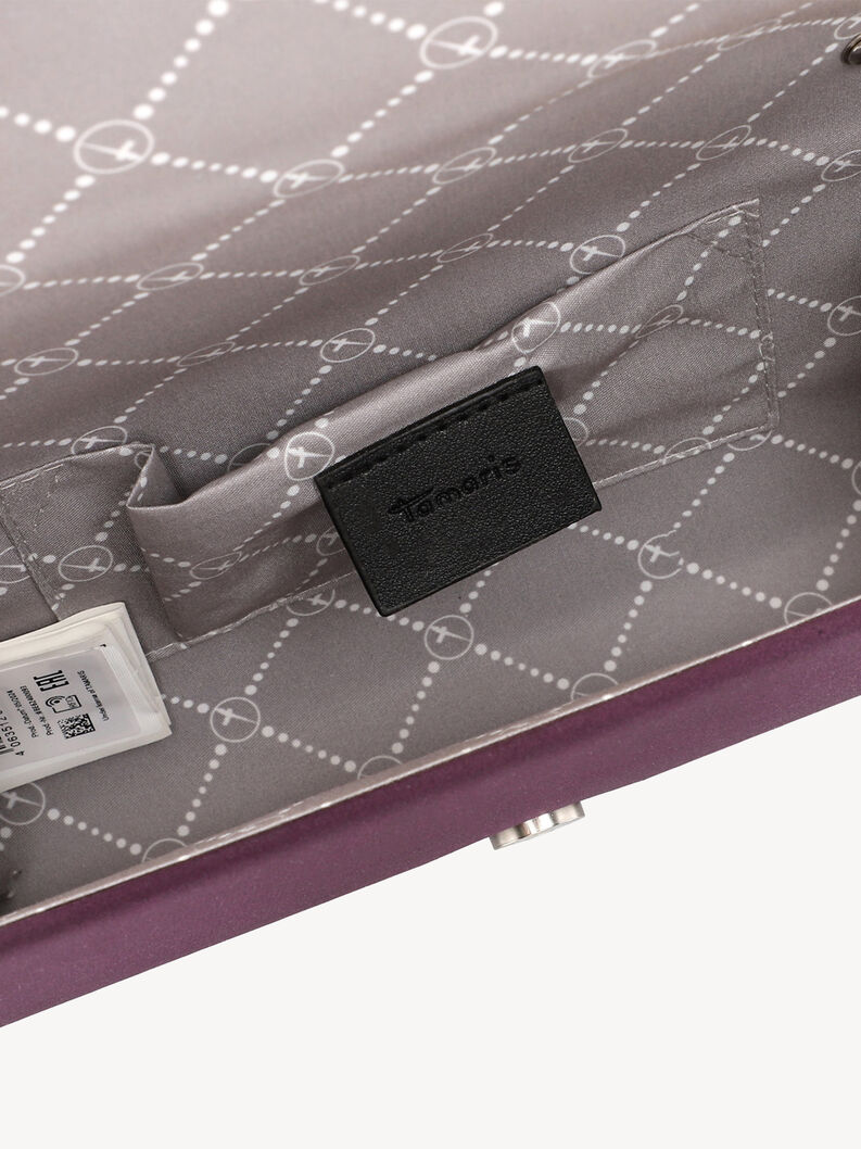 Clutch bag - purple, purple, hi-res