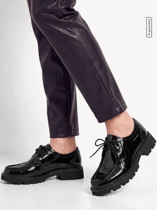 Low shoes, BLACK PATENT, hi-res