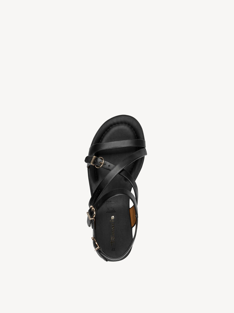 Sandalette, BLACK, hi-res