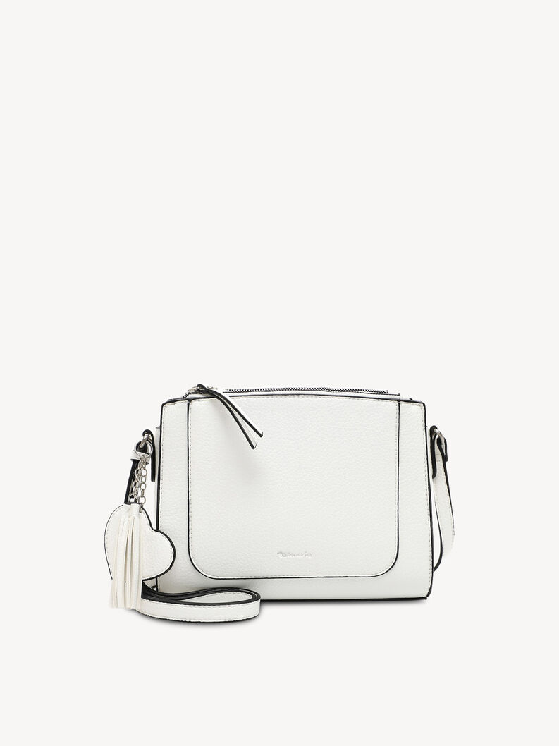 Borsa a tracolla - bianco, white, hi-res