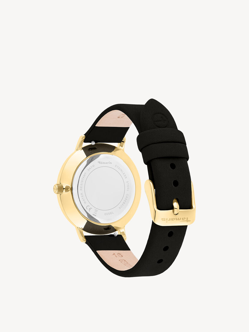 Horloge, zwart, hi-res