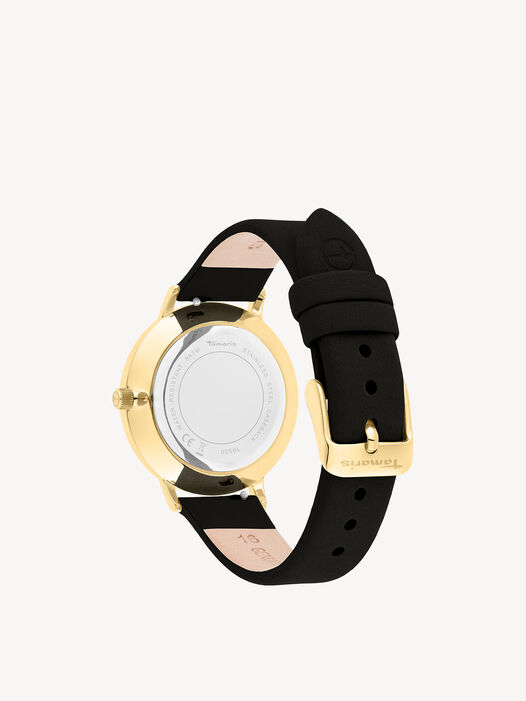 Horloge, zwart, hi-res