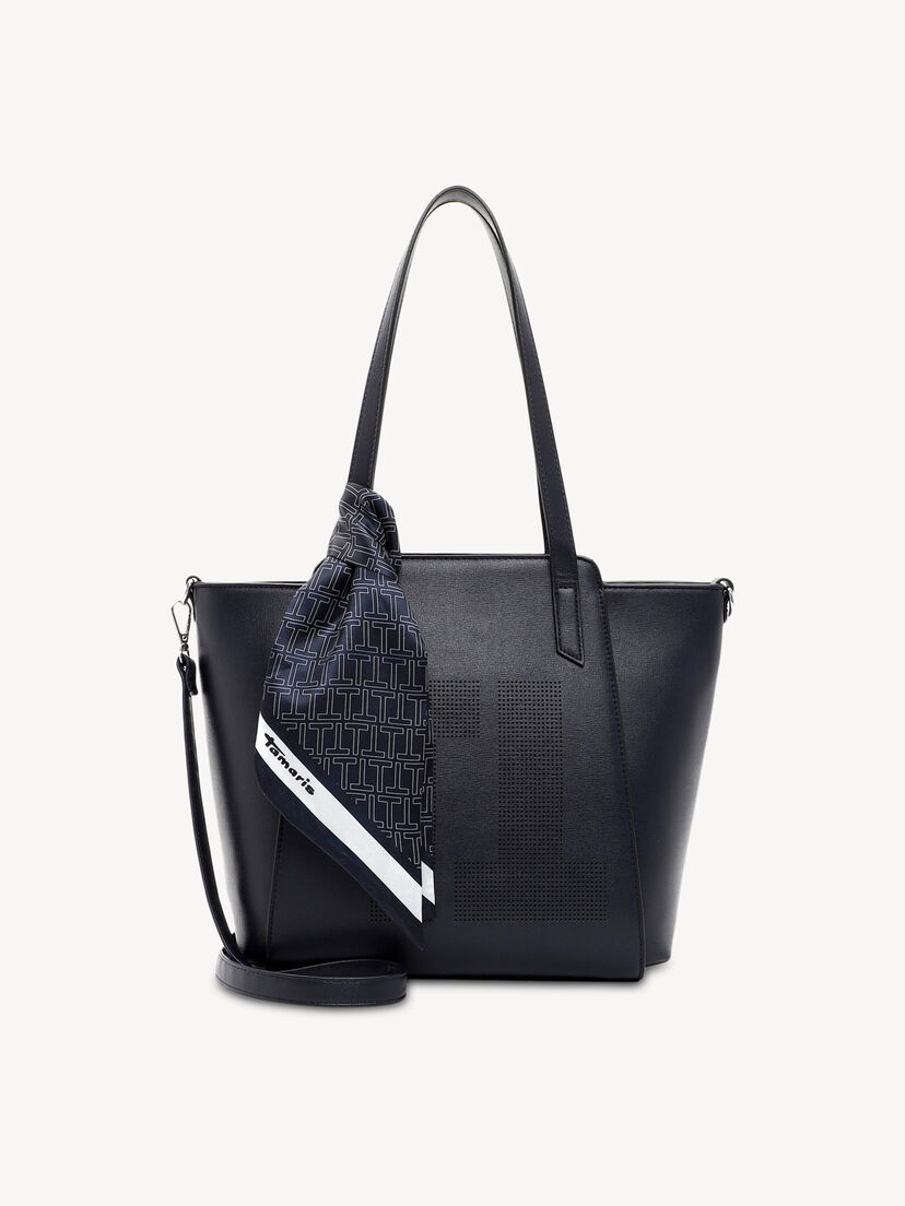 Shopper - blauw, blue, hi-res