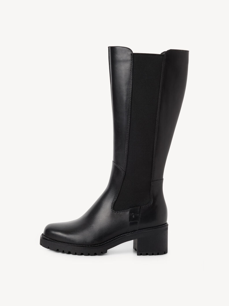 Stiefel, BLACK LEATHER, hi-res