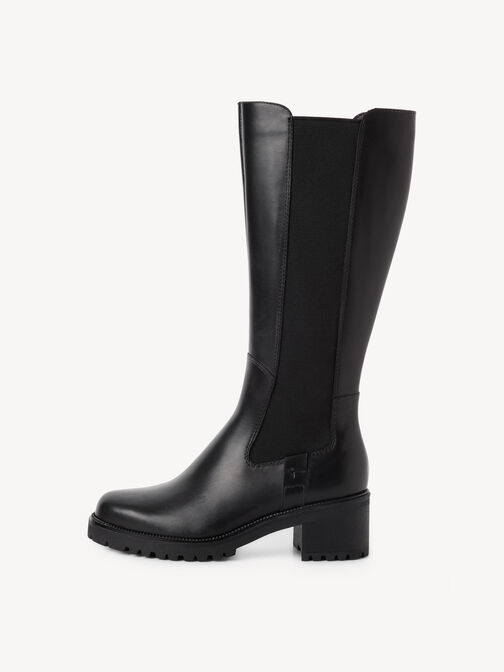 Stiefel, BLACK LEATHER, hi-res