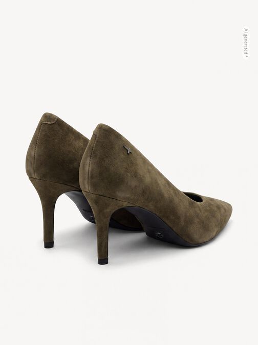 Pumps, OLIVE, hi-res