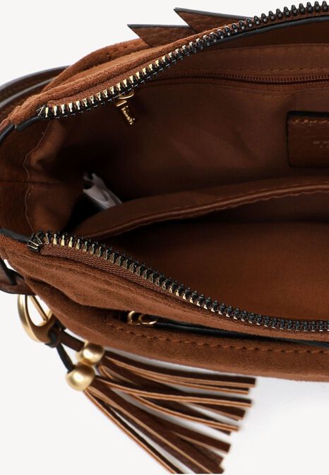 Satchel, cognac, hi-res